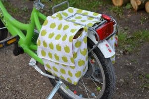 Fahrradtasche für den Gepäckträger nähen