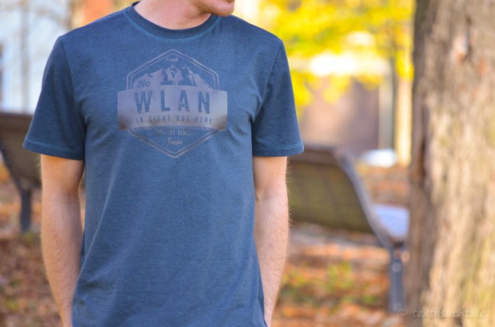 Nähen für Männer: Rio Shirt mit Plot "No WLAN" - Bild 6 | textilsucht.de