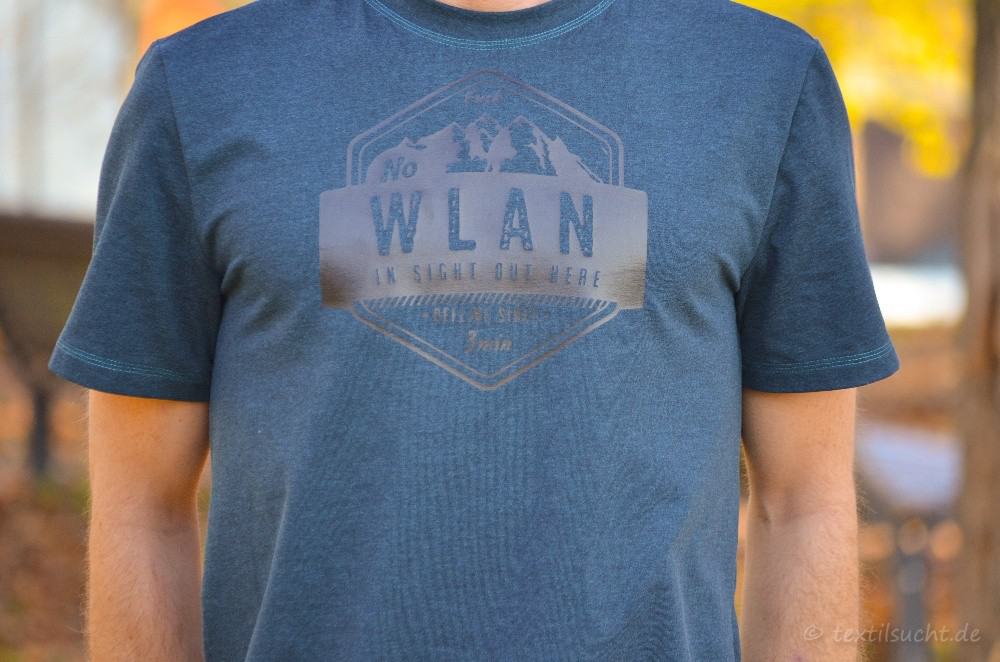 Nähen für Männer: Rio Shirt mit Plot "No WLAN" - Bild 2 | textilsucht.de