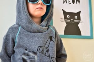 Kapuzenpullover nähen: Raglansweater Max und Maxi