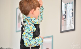 Kinderkleidung nähen: Pullover und Hose aus Wikinger Sweat von Swafing - Titelbild | textilsucht.de