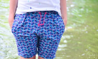 Nähen für den Sommerurlaub: Velara Shorts aus Jersey - Titelbild | textilsucht.de