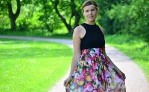 Kleid nähen: Schnittmuster Kleid Kelani im Sommerlook - Titelbild | textilsucht.de