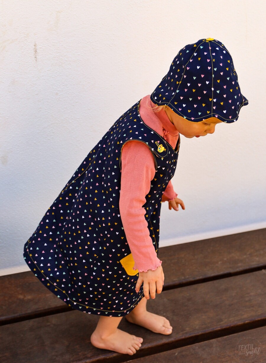 Schnittmuster Hängerchenkleid für Kinder aus Baumwolle