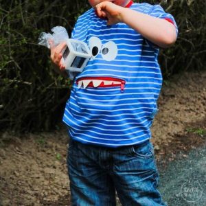 Schnittmuster Kindershirt mit Eingrifftasche Gr. 74-146 (Monster Shirt) - Bild 3